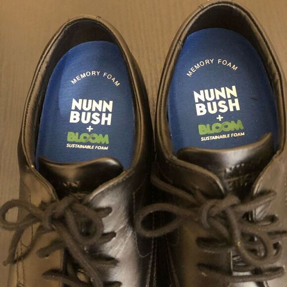 Nunn Bush Men’s Plain Toe Leather Oxford Size 11 1/2 - Picture 2 of 8